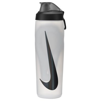 Nike Refuel Bottle Locking Lid 24 Oz Natural / Black