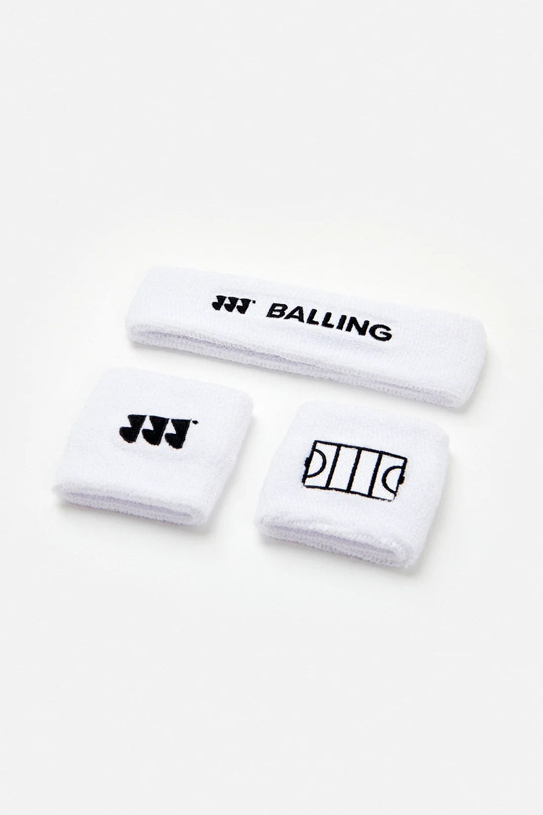 Balling Sweatband Kit White