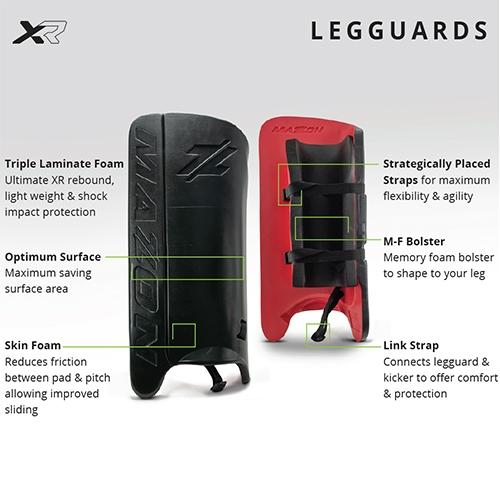 Mazon XR Pro Legguards White - Image 2